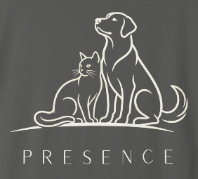 PRESENCE - Dog & Cat Line Art Tee