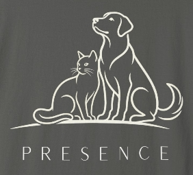 PRESENCE - Dog & Cat Line Art Tee