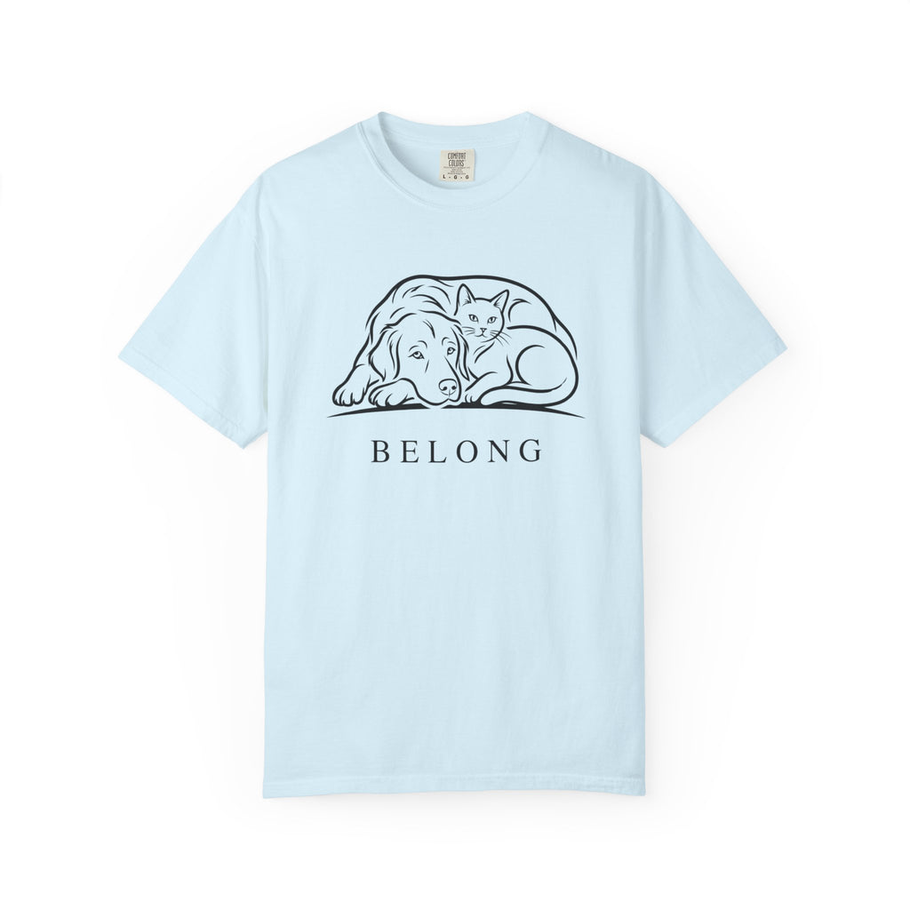 Belong Dog & Cat Tee — Pet Rescue Comfort T-Shirt