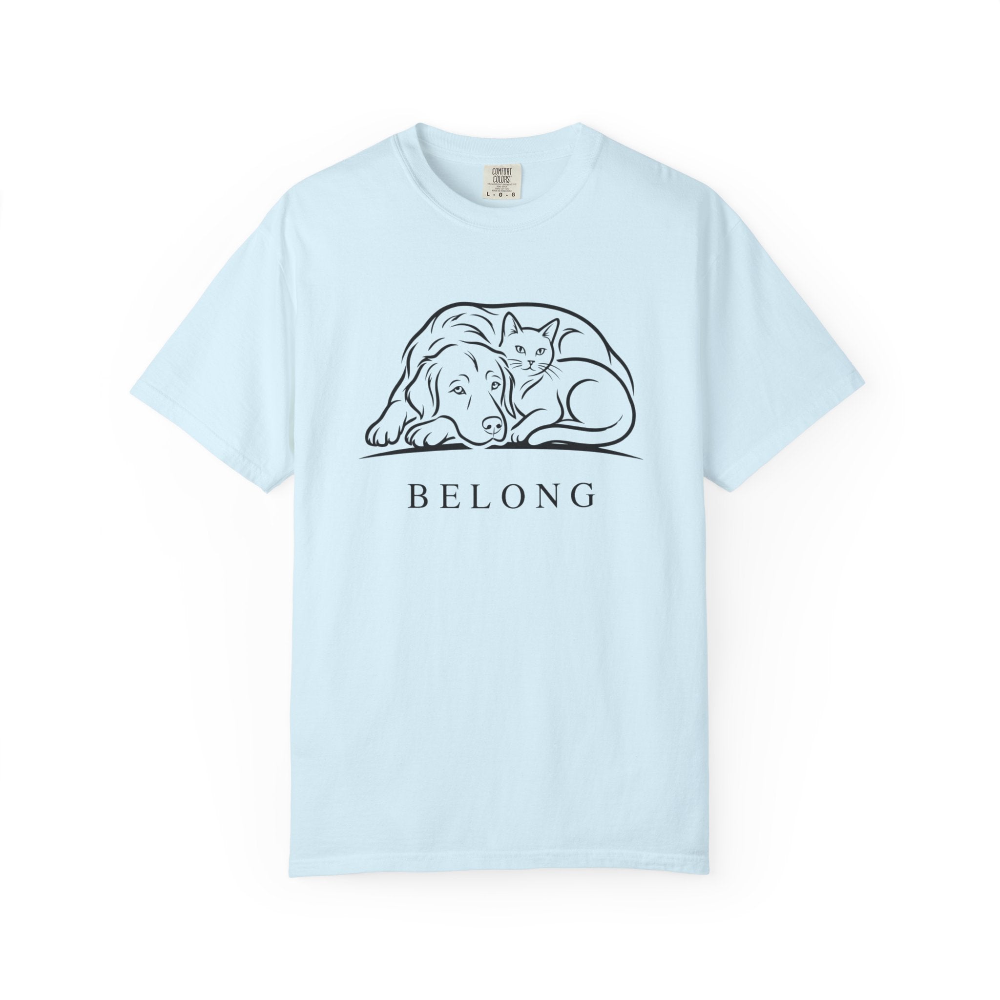 Belong Dog & Cat Tee — Pet Rescue Comfort T-Shirt