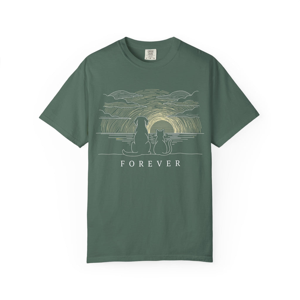 Dog & Cat T-Shirt – Forever, Beyond Time | Paw Signals
