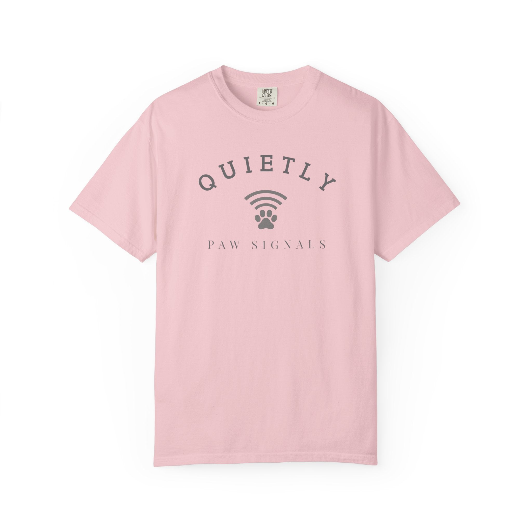 Quietly - No bark, No meow. Just Vibes.