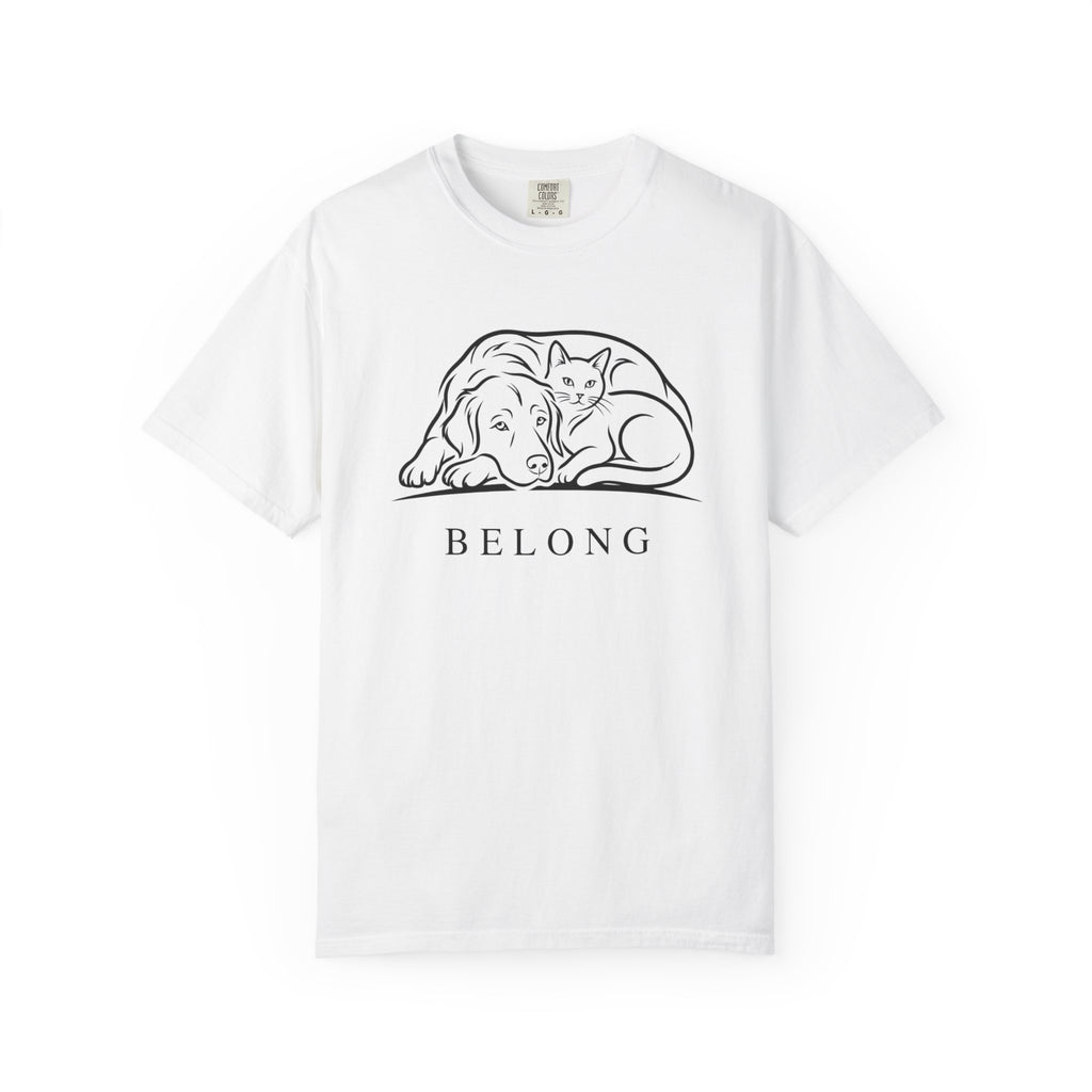 Belong Dog & Cat Tee — Pet Rescue Comfort T-Shirt