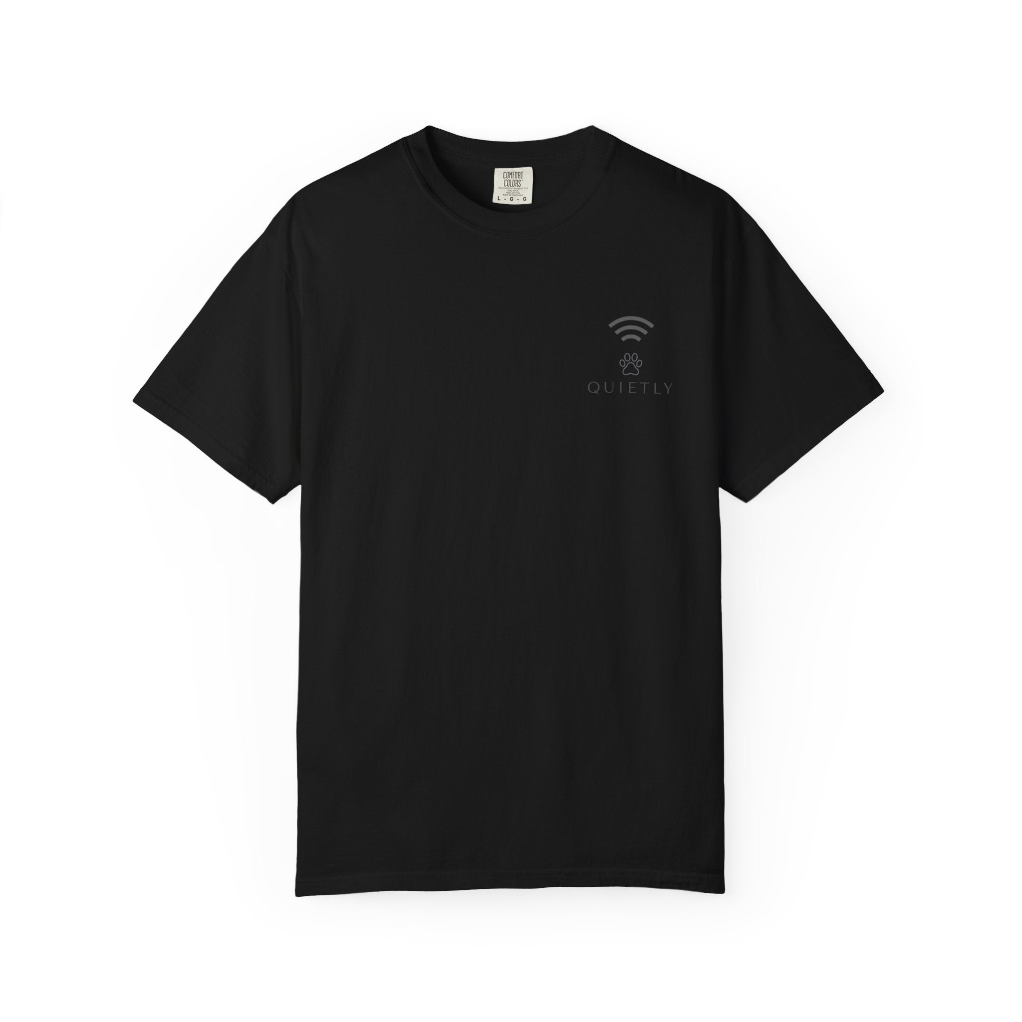 Pet Lover T-Shirt – Quietly, No Noise | Paw Signals
