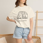 Belong Dog & Cat Tee — Pet Rescue Comfort T-Shirt