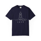 Love - Maine Coon Line Art Tee
