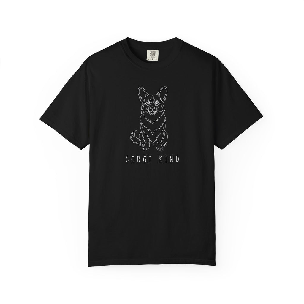 Corgi Kind - Single Line Tee