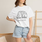Belong Dog & Cat Tee — Pet Rescue Comfort T-Shirt