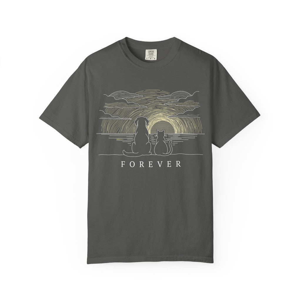 Dog & Cat T-Shirt – Forever, Beyond Time | Paw Signals
