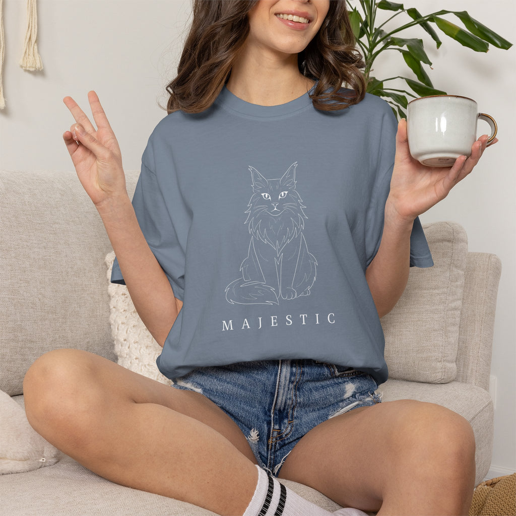 Majestic Cat T-Shirt — Graphic Cat Tee