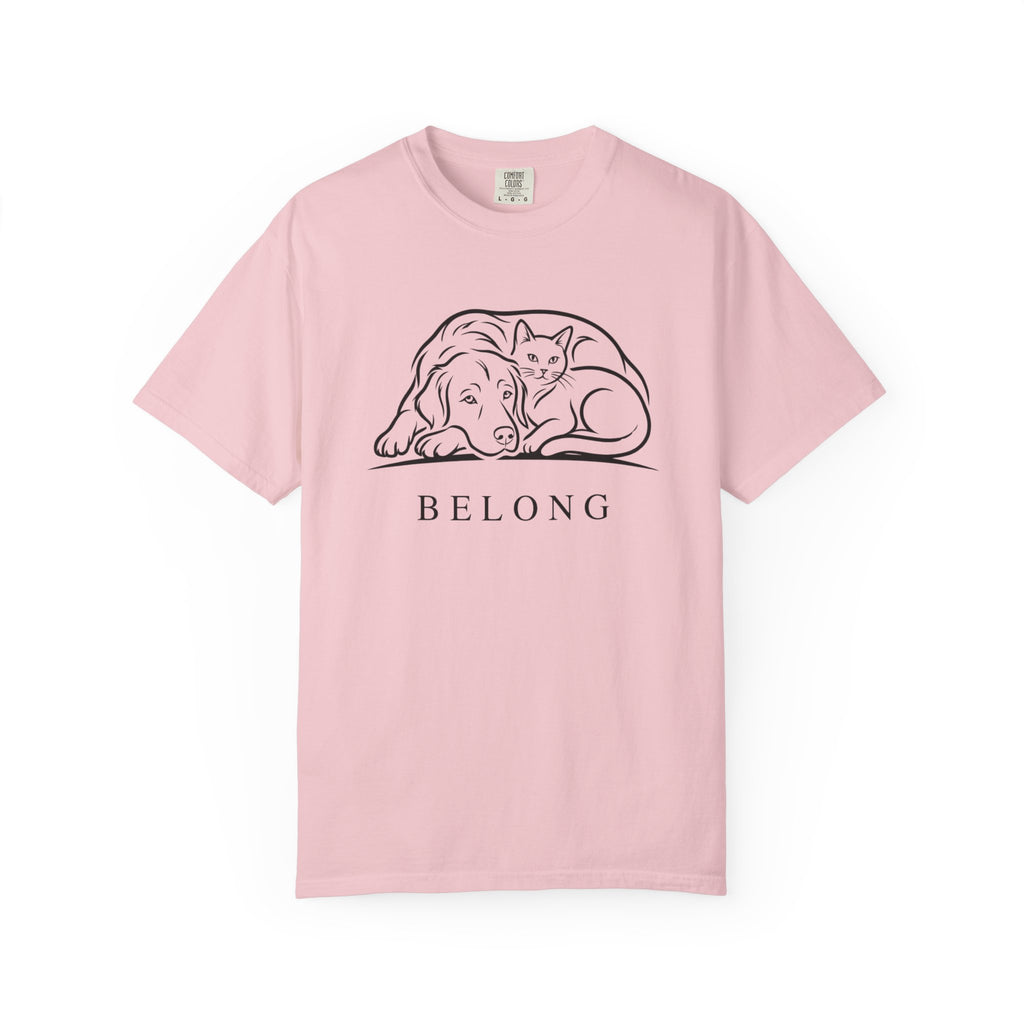 Belong Dog & Cat Tee — Pet Rescue Comfort T-Shirt