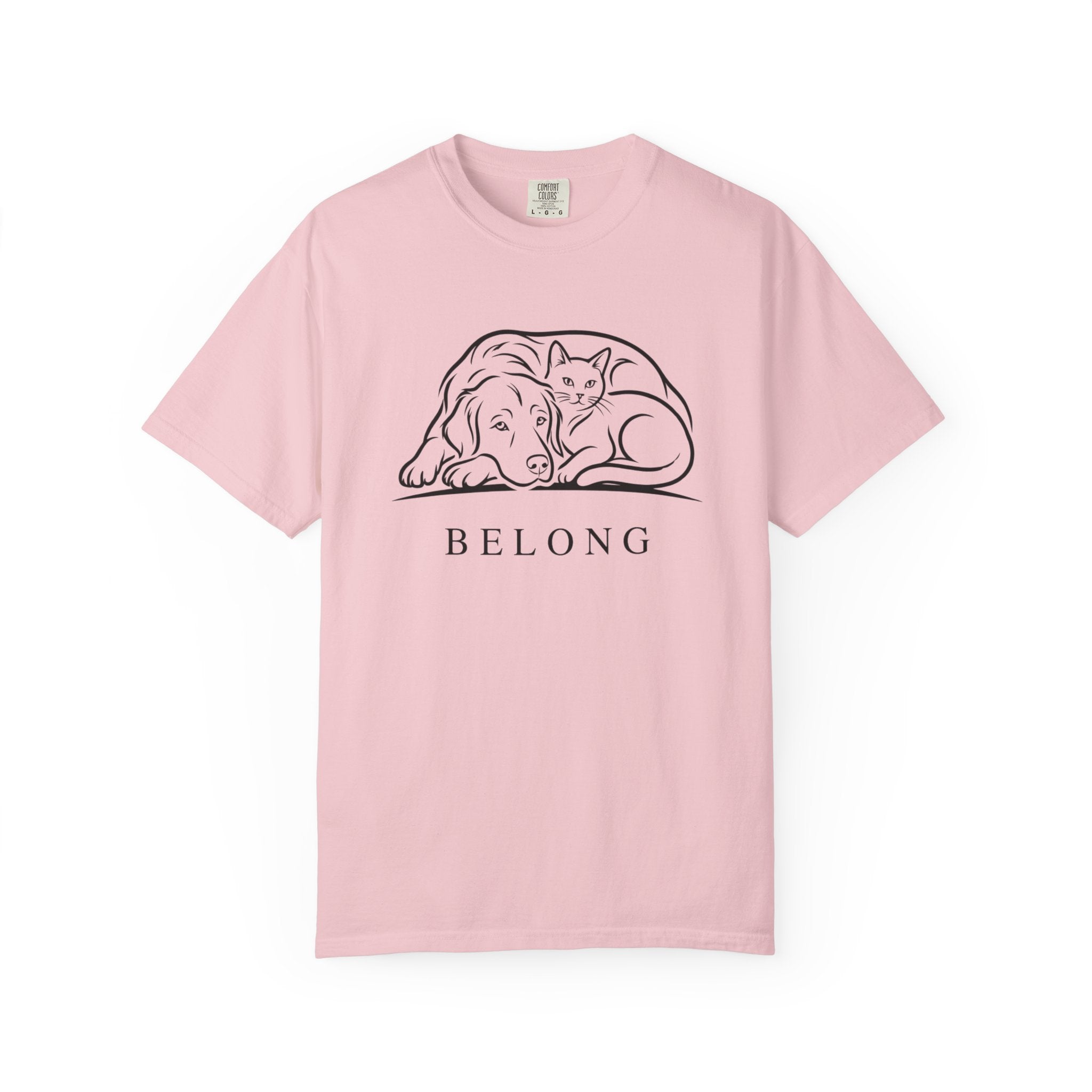 Belong Dog & Cat Tee — Pet Rescue Comfort T-Shirt