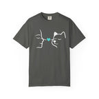 Cat Lover T-Shirt – Connected by One Line | Paw Signals
