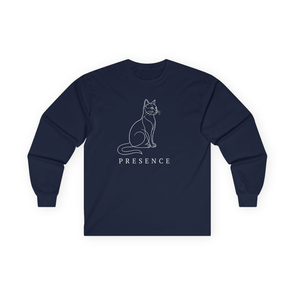 Cat Lover Long Sleeve Shirt – Presence | Paw Signals