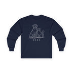 Pet Lover Long Sleeve Shirt – Here, Always | Paw Signals