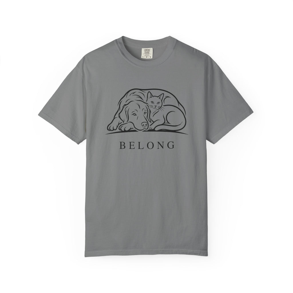 Belong Dog & Cat Tee — Pet Rescue Comfort T-Shirt