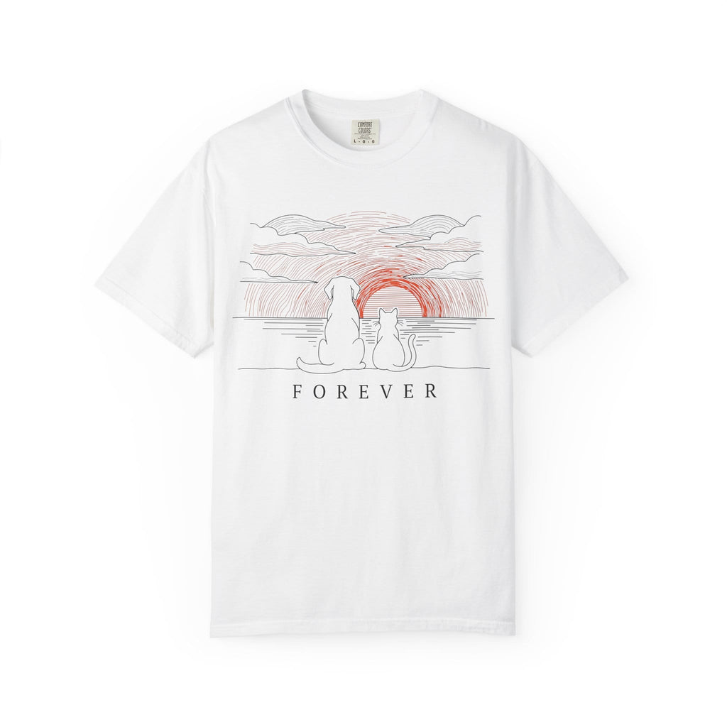 Pet Memorial T-Shirt – Forever in Time | Paw Signals