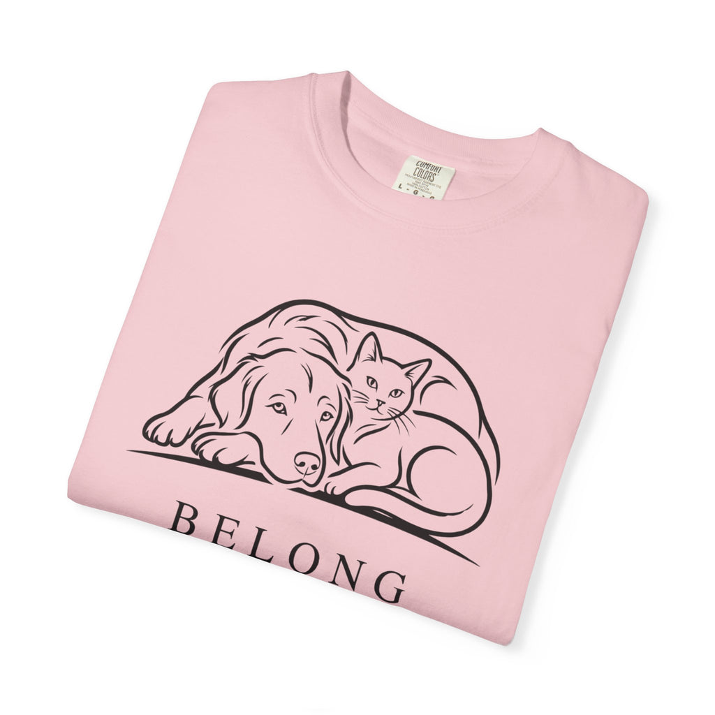 Belong Dog & Cat Tee — Pet Rescue Comfort T-Shirt