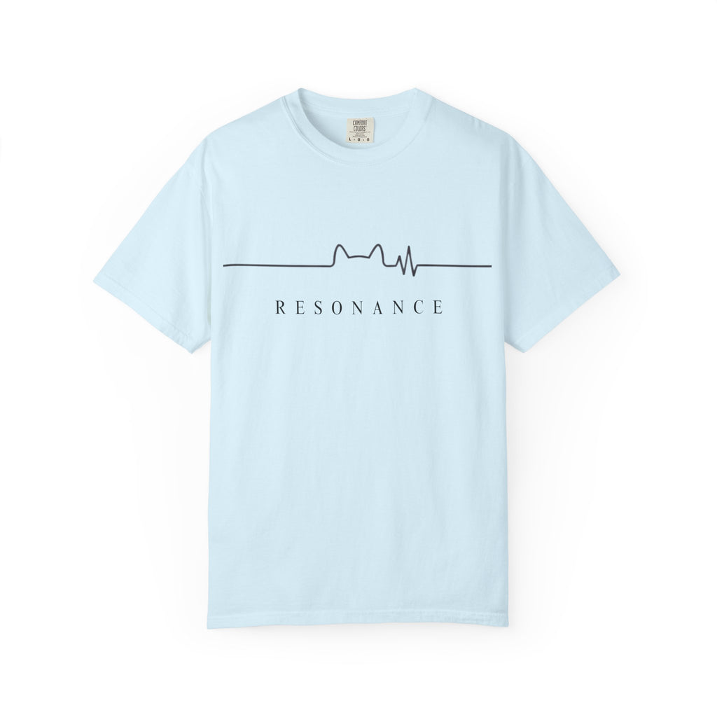 Resonance — Minimal Cat Ear Heartbeat Graphic Tee