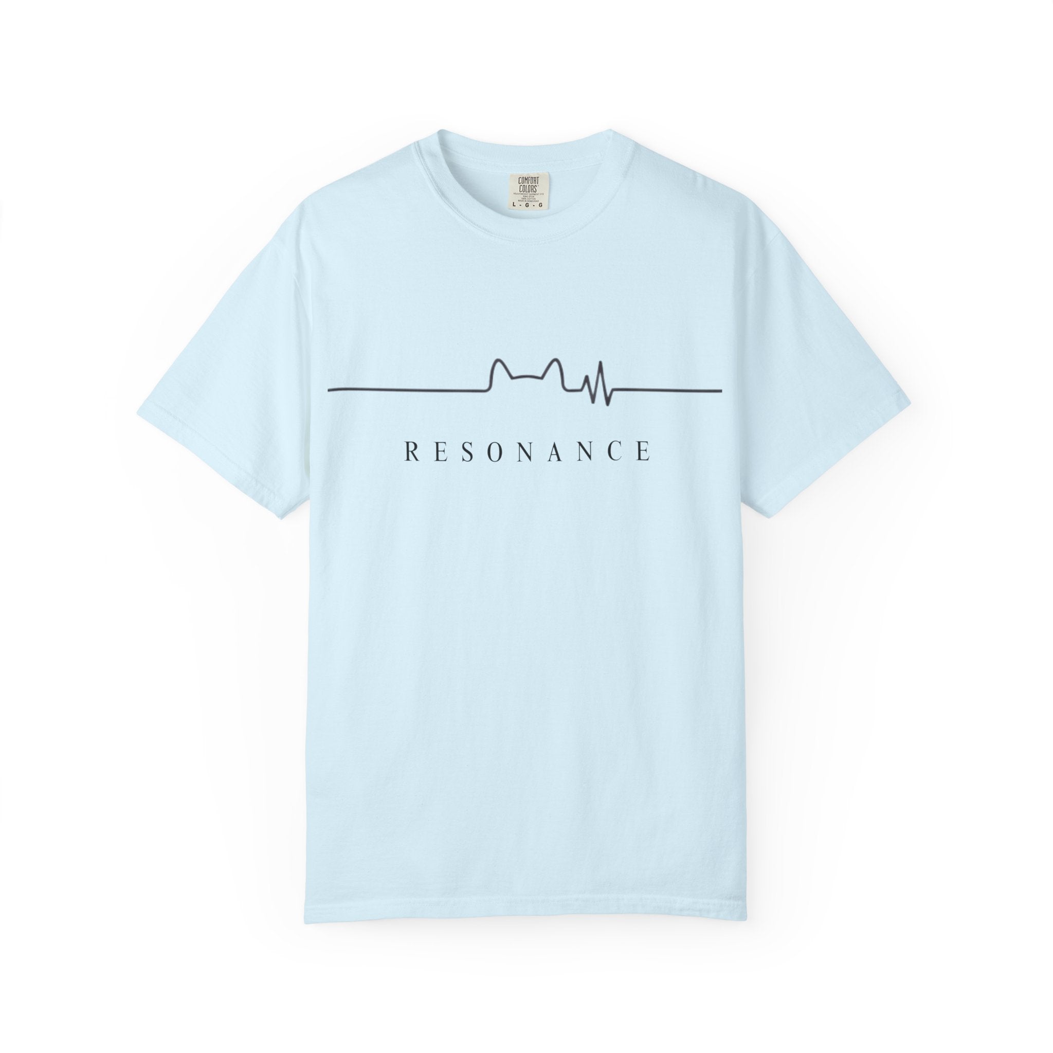 Resonance — Minimal Cat Ear Heartbeat Graphic Tee