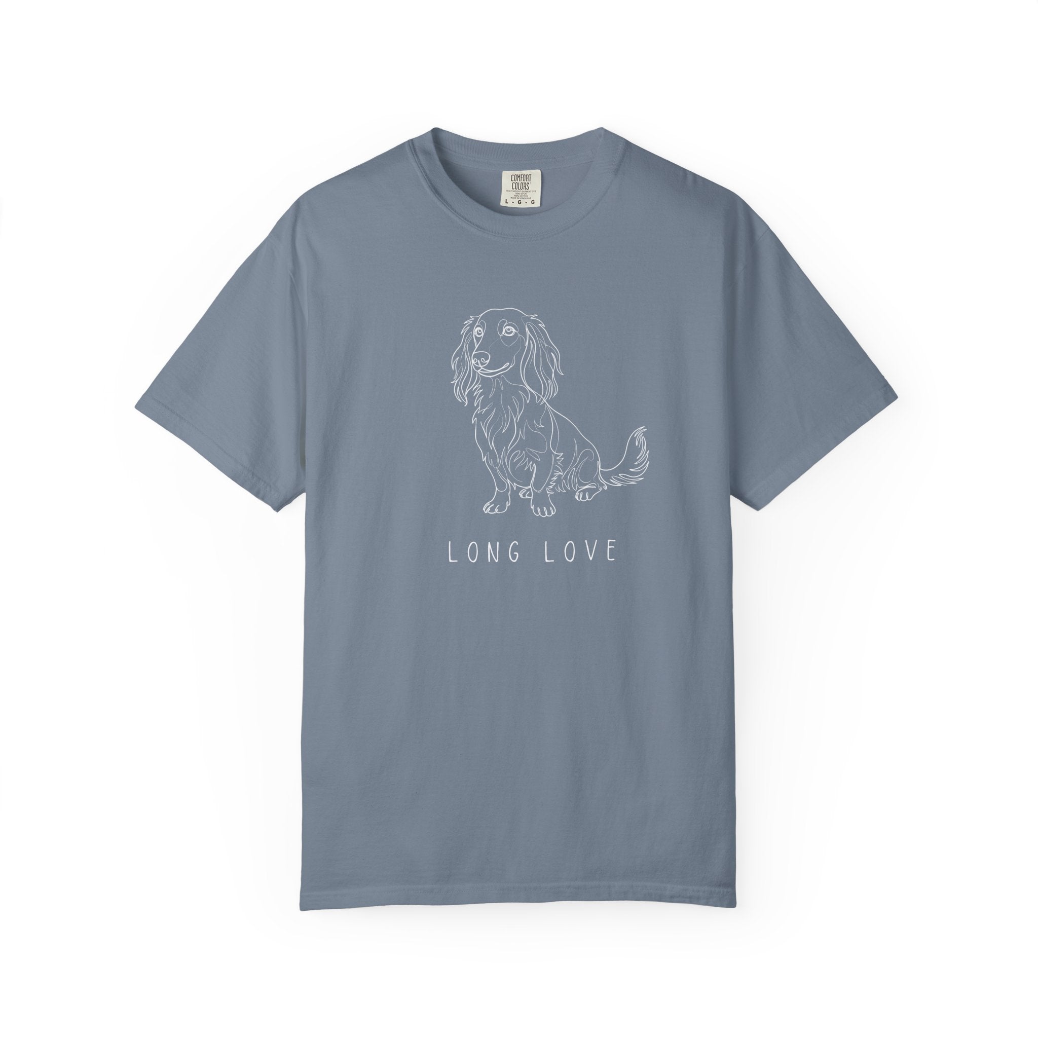 Long Love - Dachshund Line Art Tee