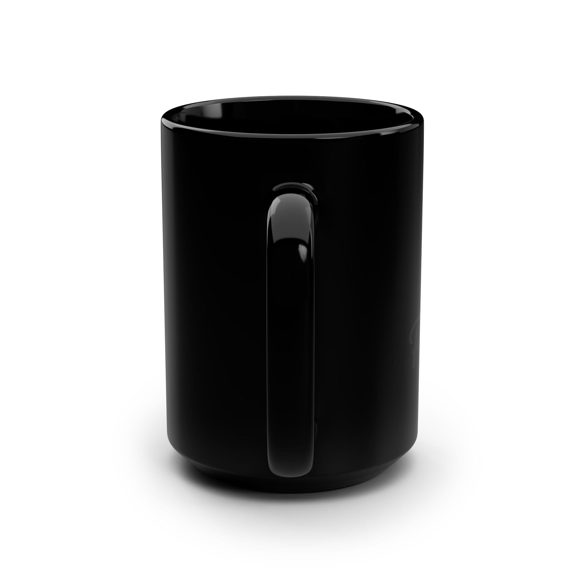 Pet Lover Mug – 15oz Black Ceramic Cup | Paw Signals