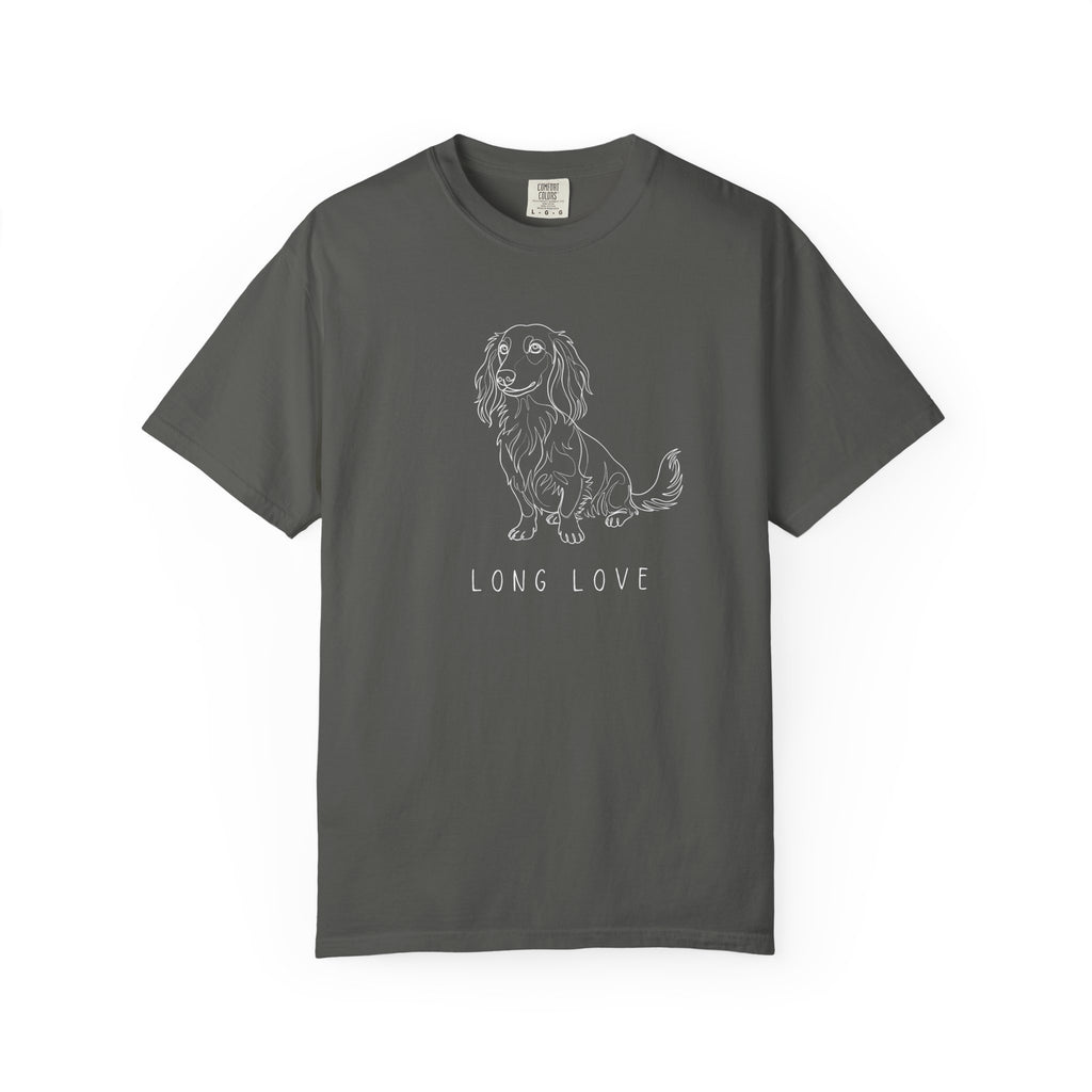 Long Love - Dachshund Line Art Tee