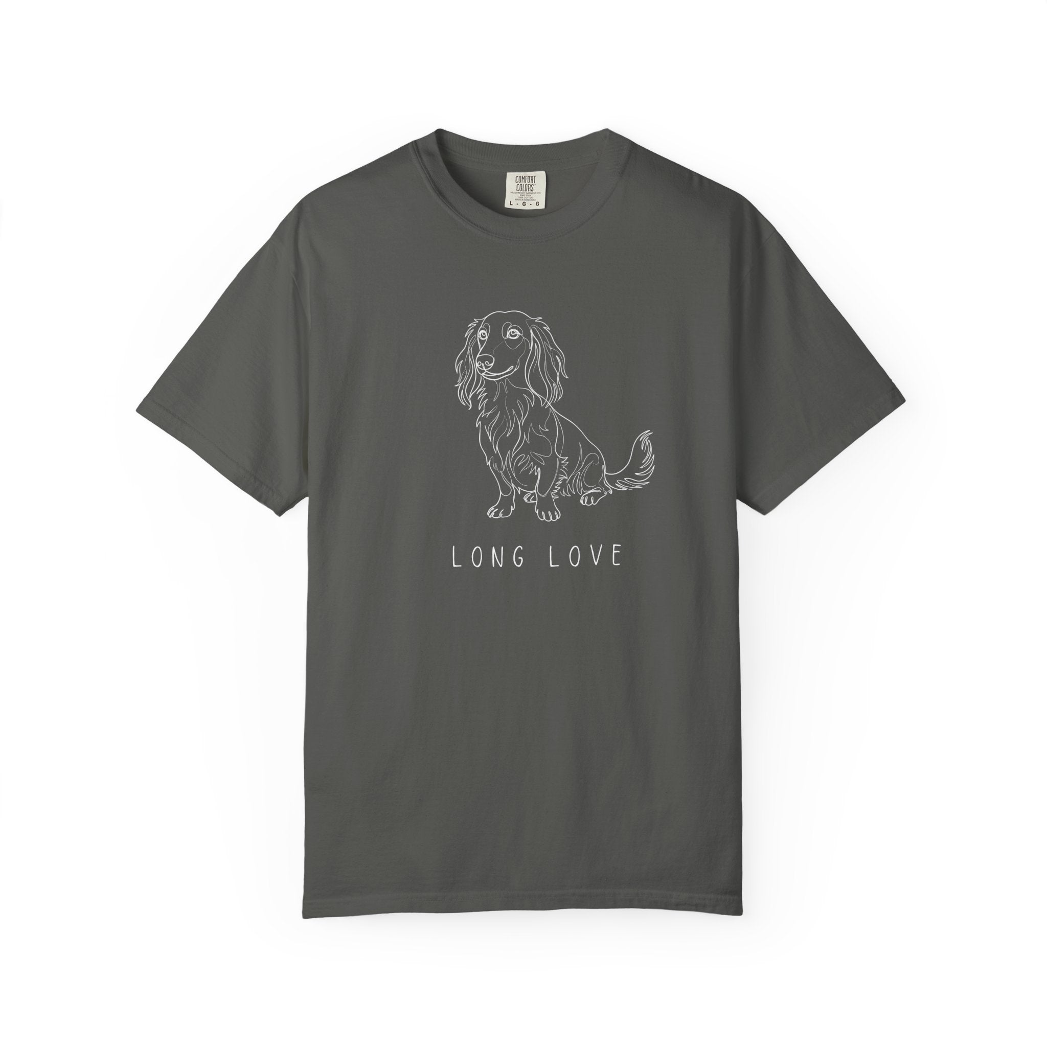 Long Love - Dachshund Line Art Tee