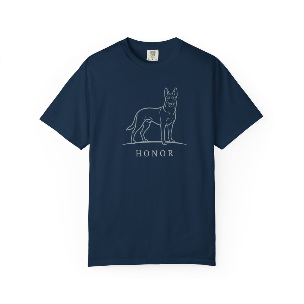 Service Dog T-Shirt – Honor & Loyalty | Paw Signals
