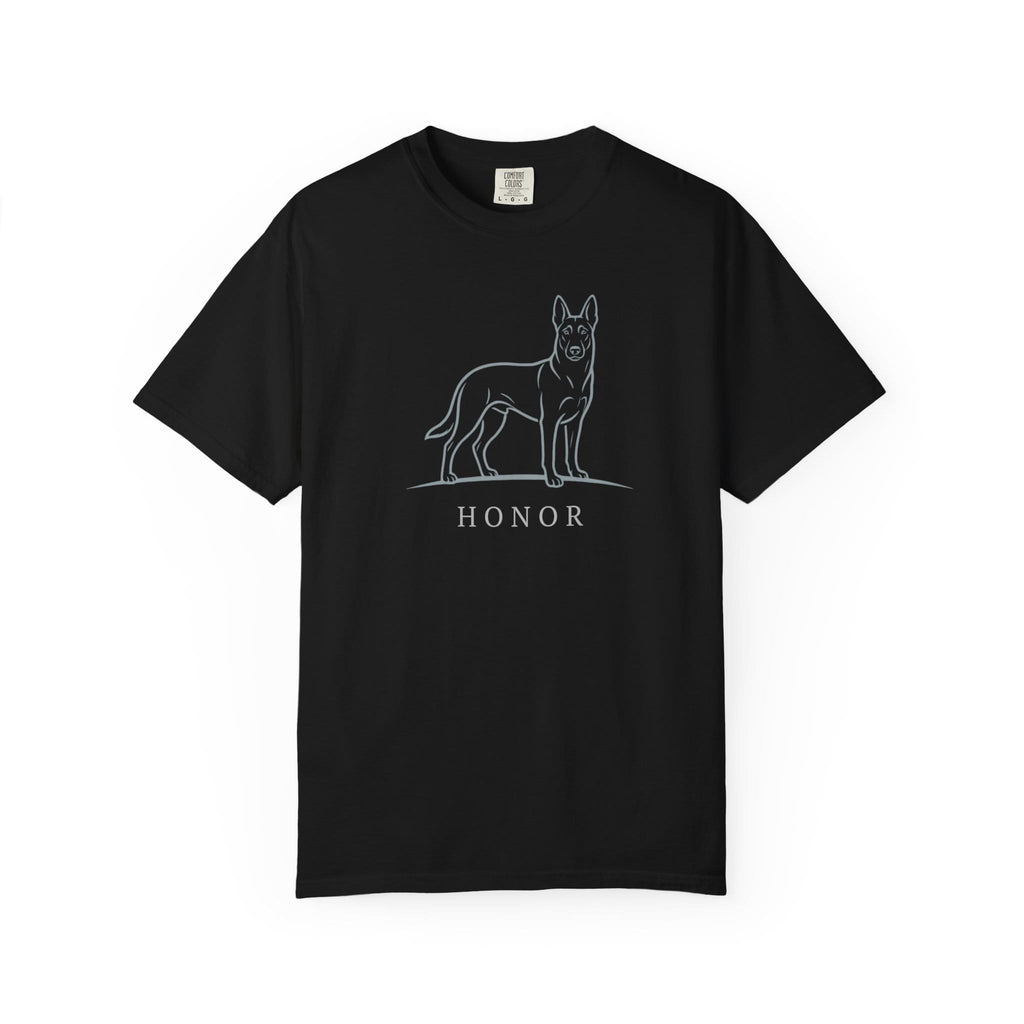 Service Dog T-Shirt – Honor & Loyalty | Paw Signals