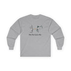 My Pet Gets Me Long Sleeve – No Words | Paw Signals