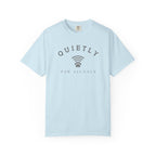 Pet Lover T-Shirt – Quietly, Just Vibes | Paw Signals