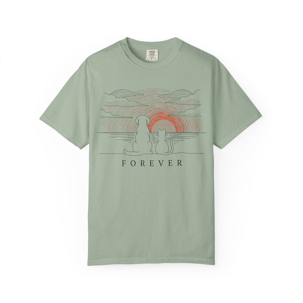 Pet Memorial T-Shirt – Forever in Time | Paw Signals