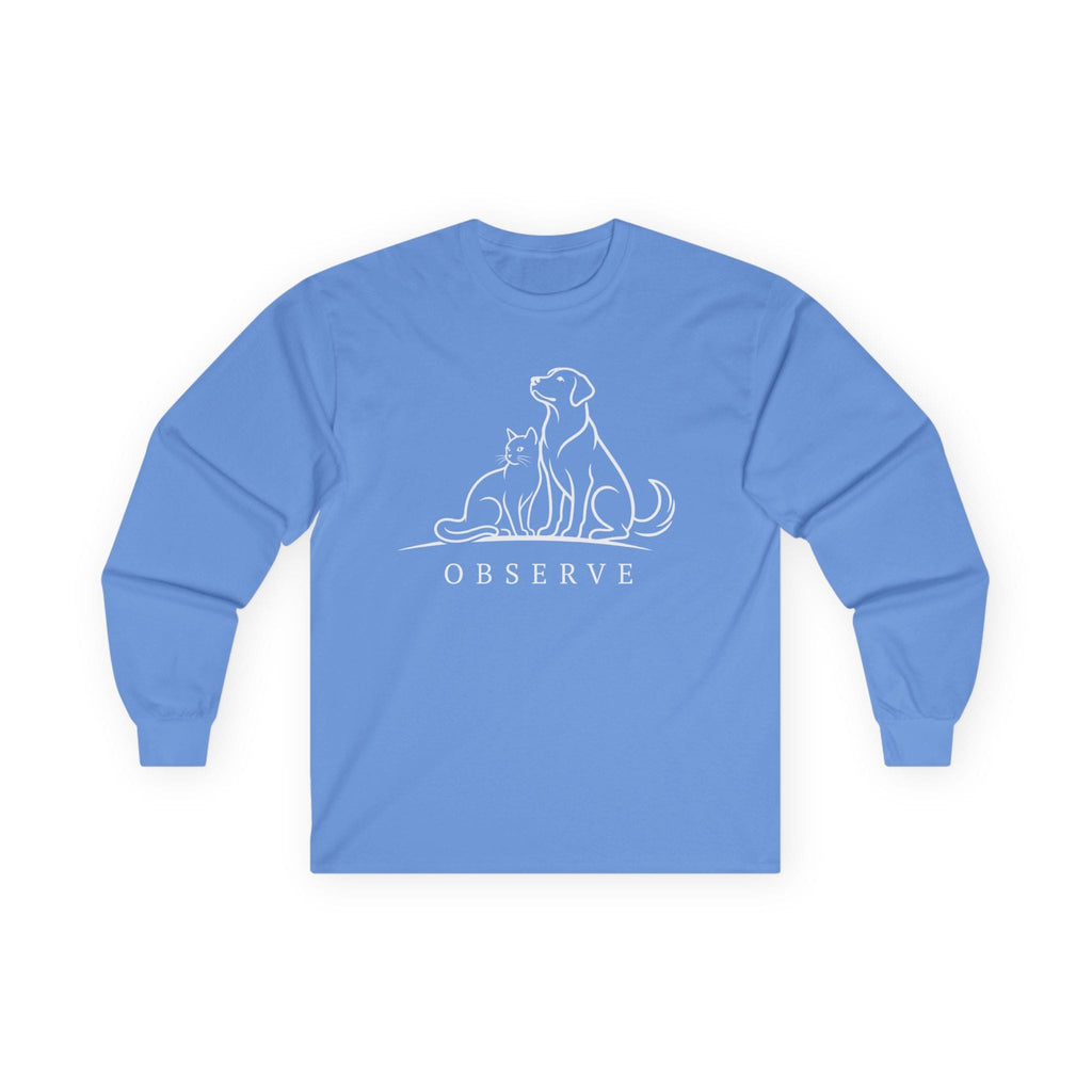 Pet Lover Long Sleeve Shirt – Observe | Paw Signals