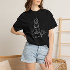 Love - Maine Coon Line Art Tee