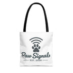 Pet Lover Tote Bag – Paw Signal Logo | Paw Signals