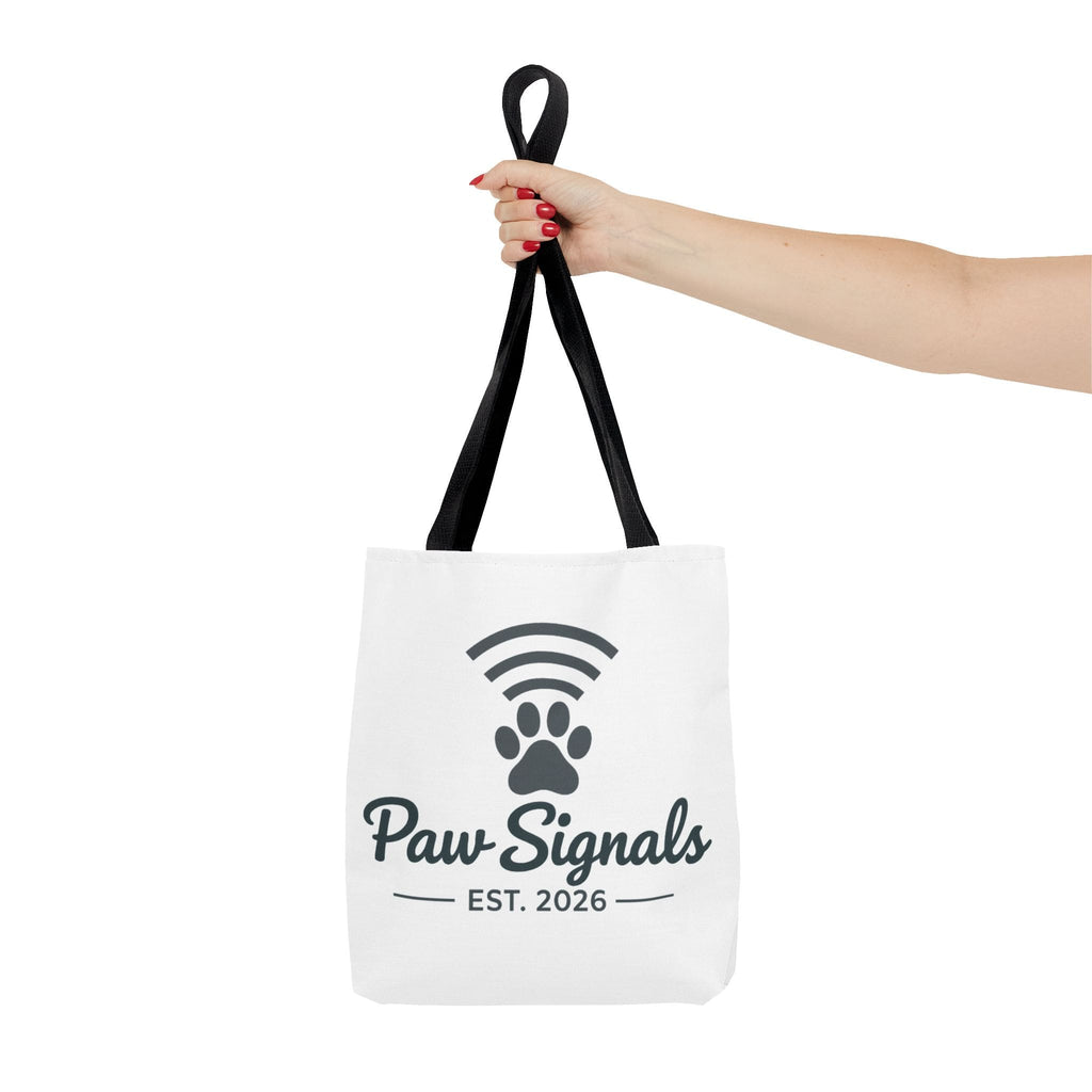 Pet Lover Tote Bag – Paw Signal Logo | Paw Signals