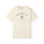 Pet Lover T-Shirt – Quietly, Just Vibes | Paw Signals
