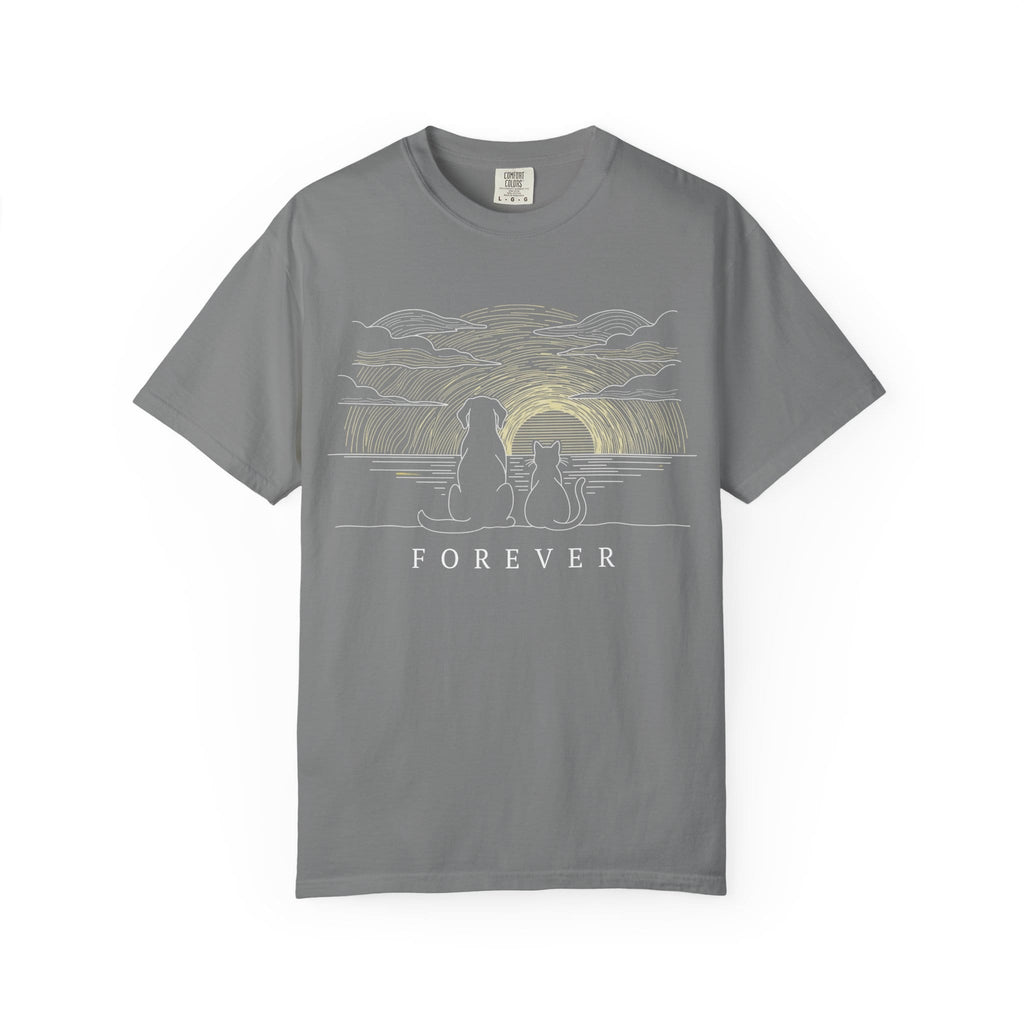 Dog & Cat T-Shirt – Forever, Beyond Time | Paw Signals
