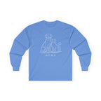 Pet Lover Long Sleeve Shirt – Here, Always | Paw Signals