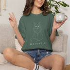 Majestic Cat T-Shirt — Graphic Cat Tee