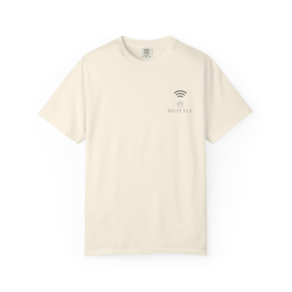 Pet Lover T-Shirt – Quietly, No Noise | Paw Signals