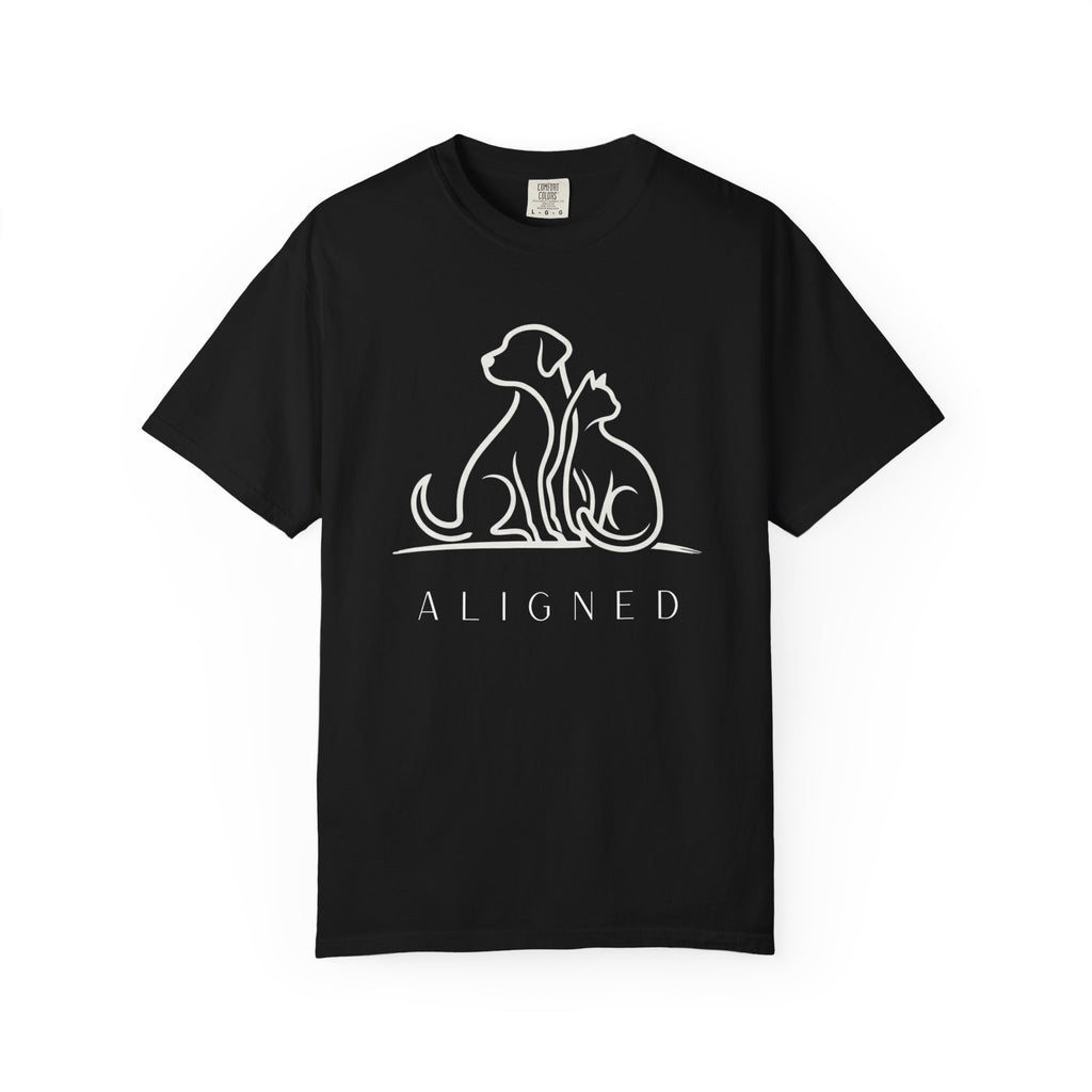 ALIGNED - Dog & Cat Line Art Tee