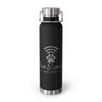 Pet Lover Water Bottle – 22oz Insulated | Paw Signals