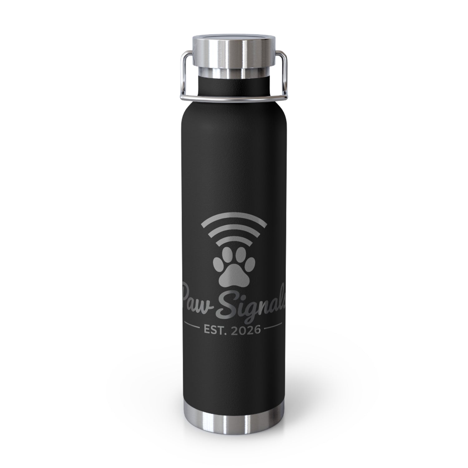 Paw Signals 22oz Copper Vacuum Insulated Bottle — Pet Lover Thermos