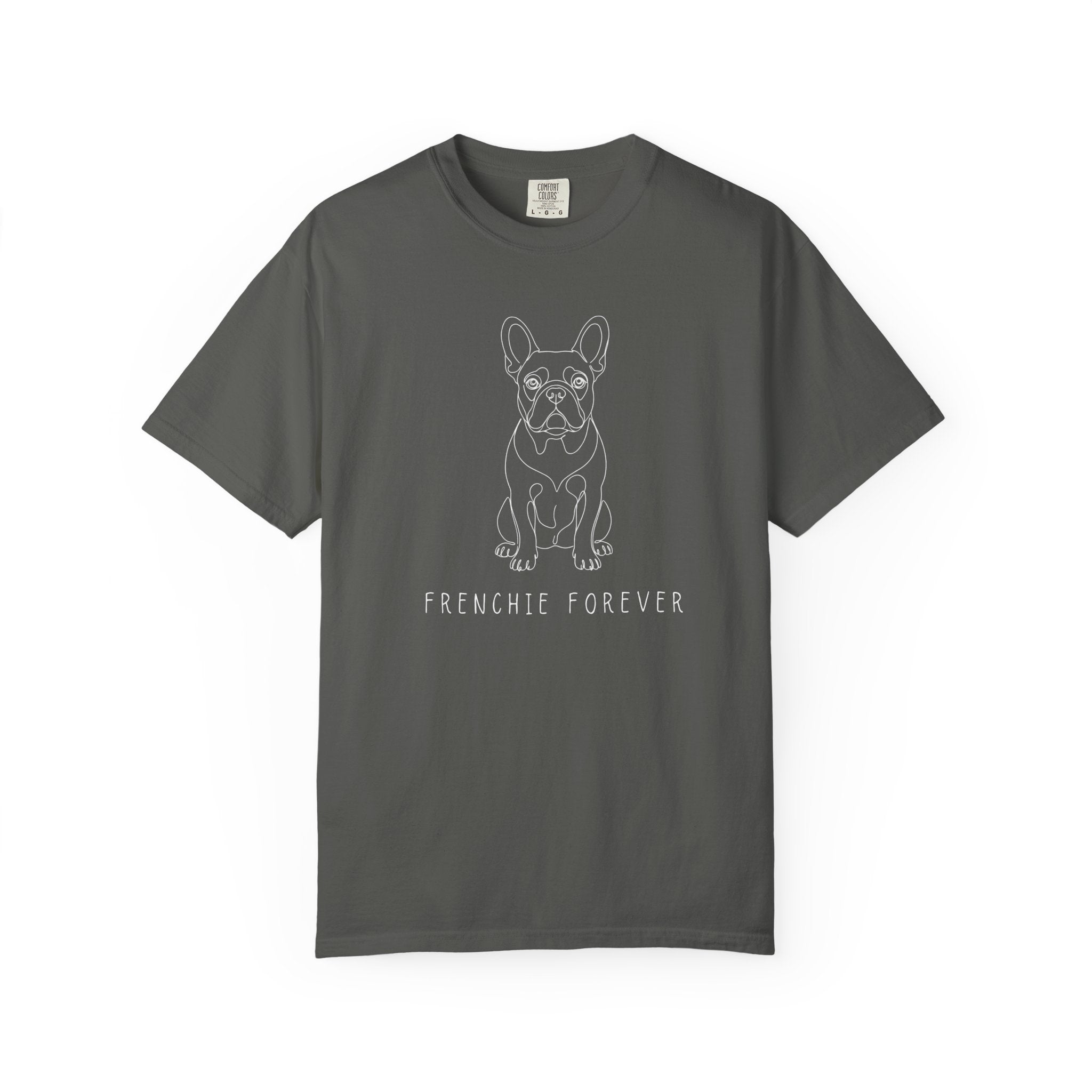 Frenchie Forever - French Bulldog Line Art