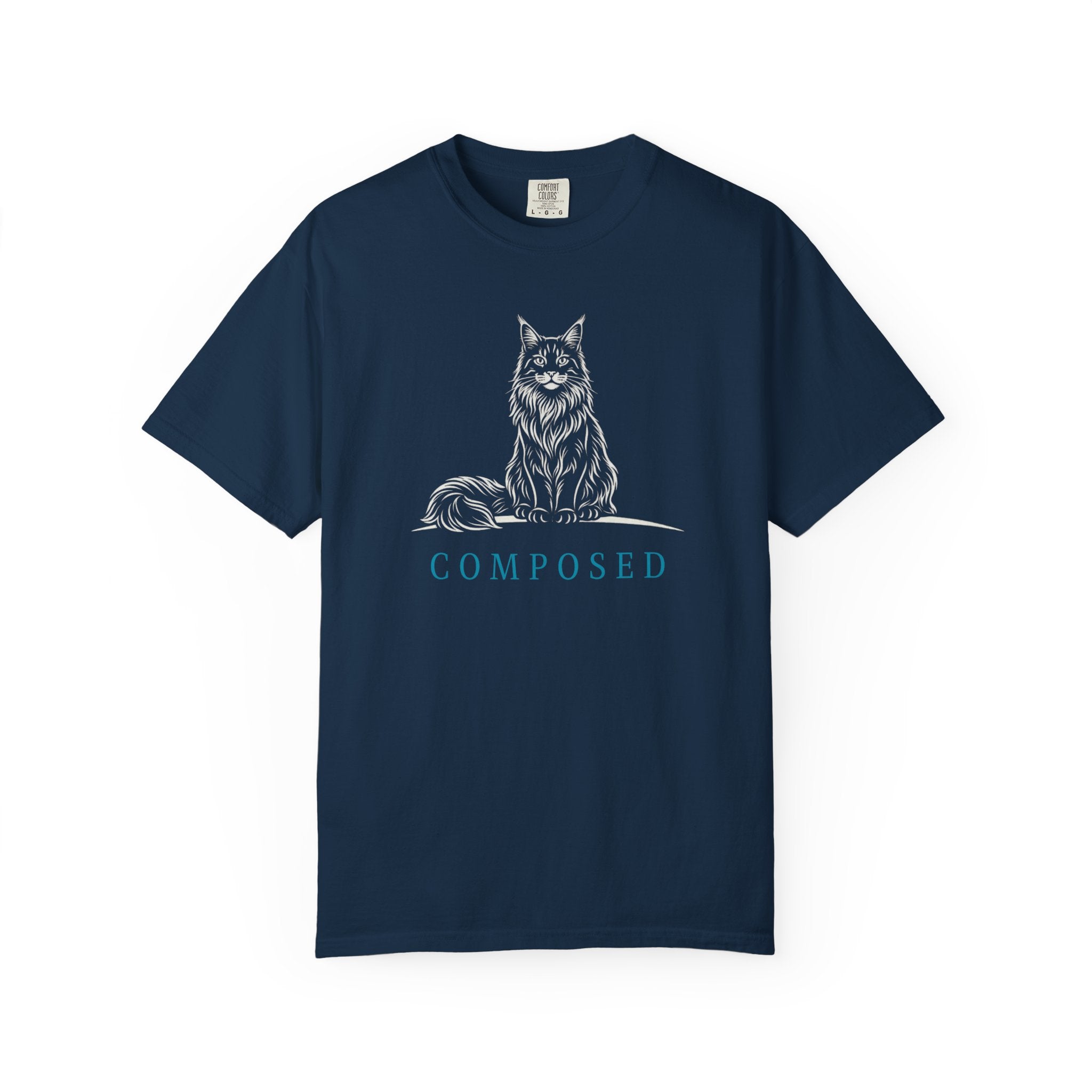 Composed - Maine Coon Cat Tee