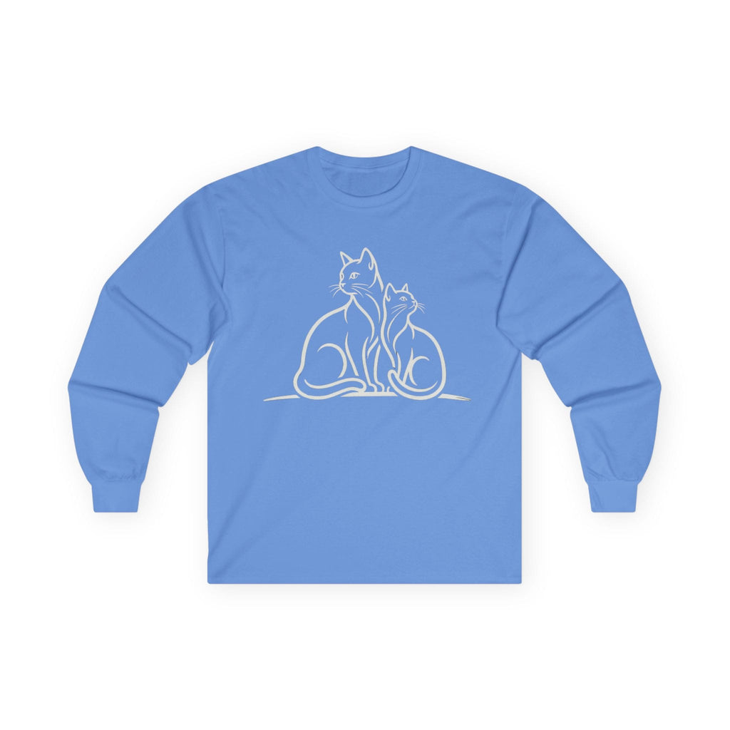 Cat Lover Long Sleeve Shirt – Two Cats | Paw Signals