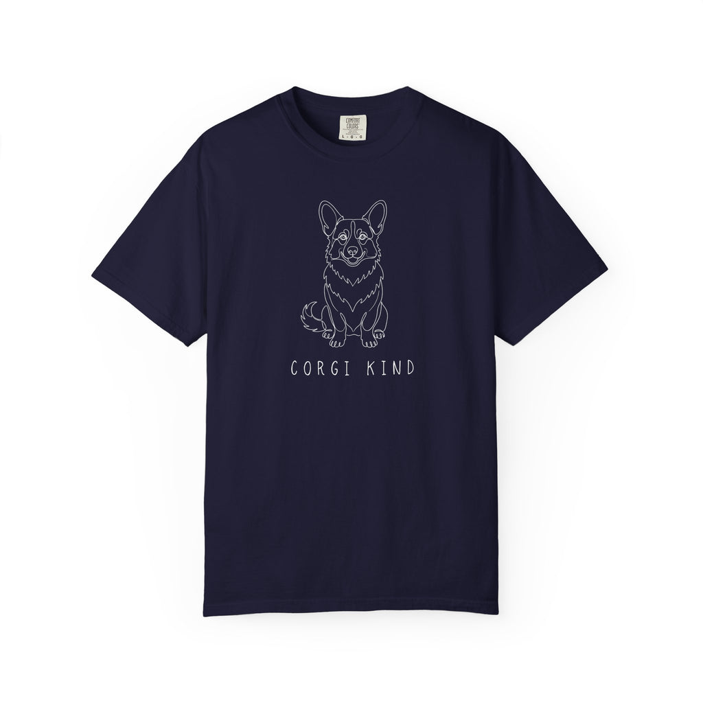 Corgi Kind - Single Line Tee