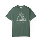 QUIETLY - Two Cats Line Art Tee